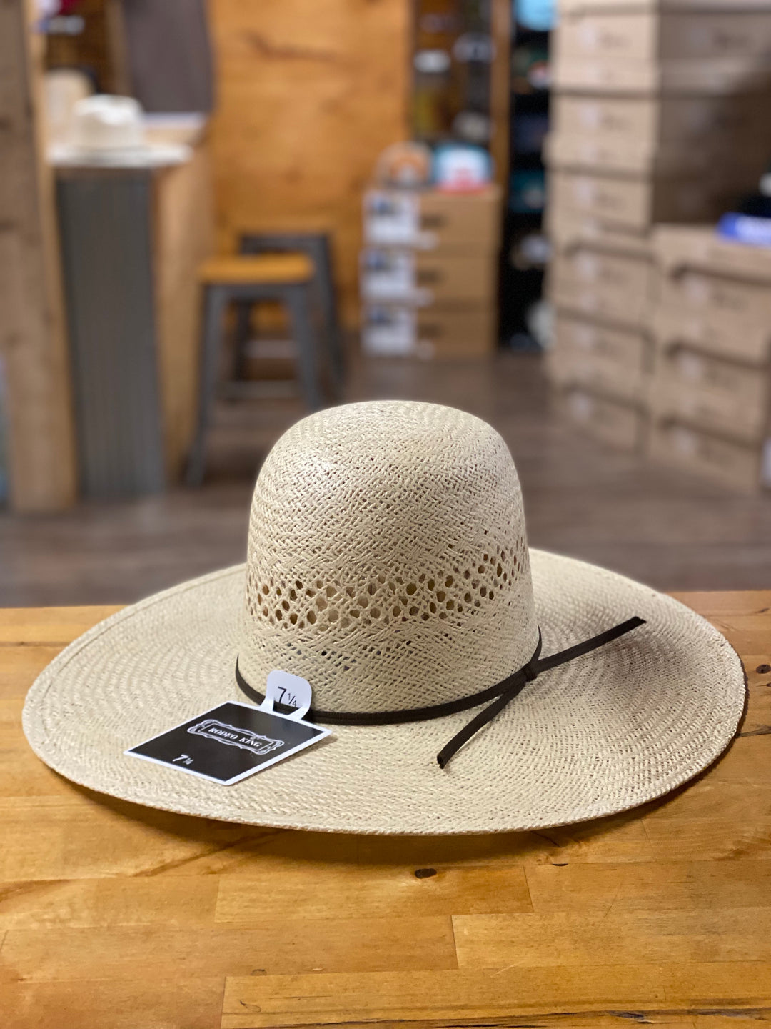 Rodeo King 5" Jute Straw Cowboy Hat