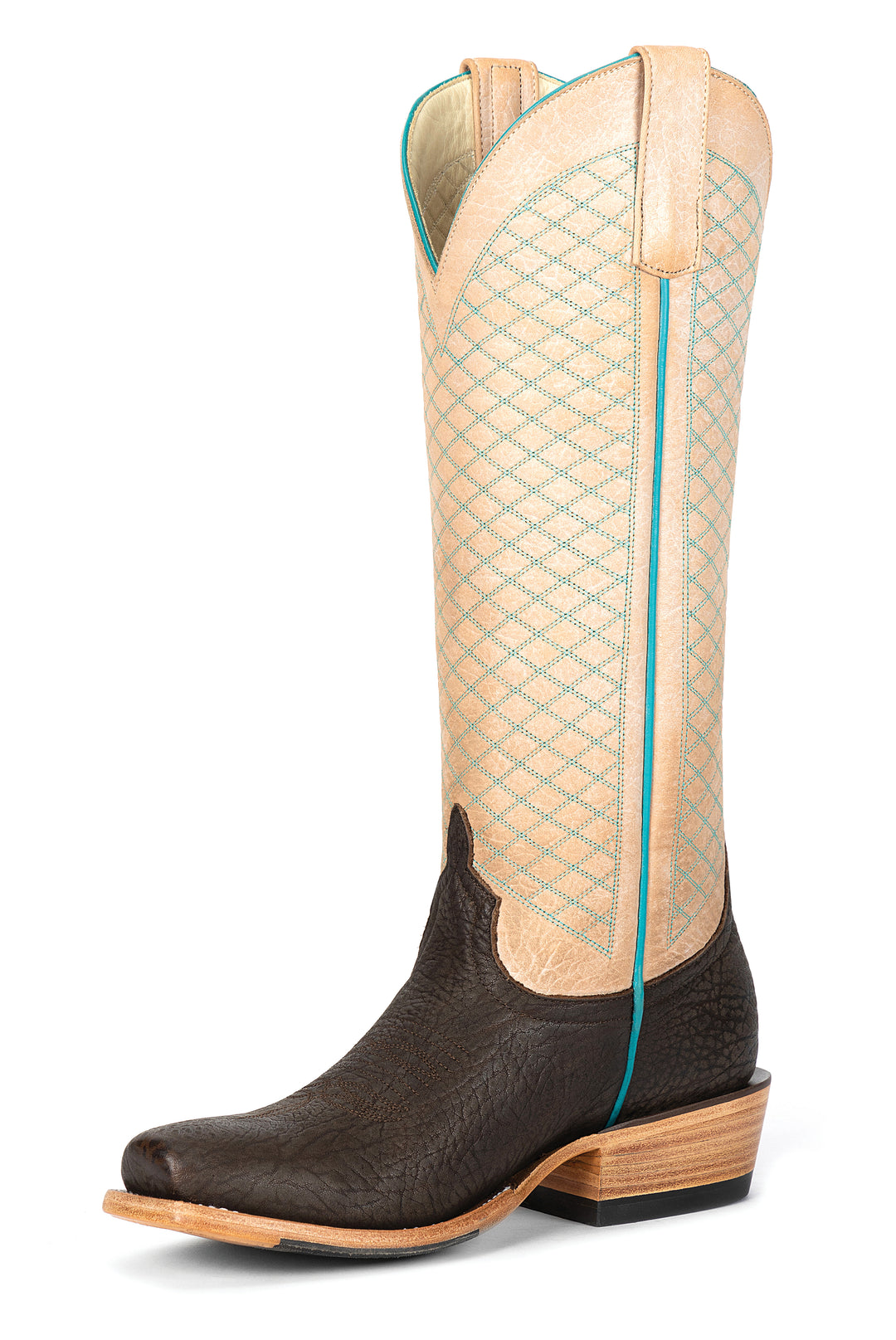 Macie Bean Top Hand | Grey Rodeo Shrunken Shoulder Ladies Boot
