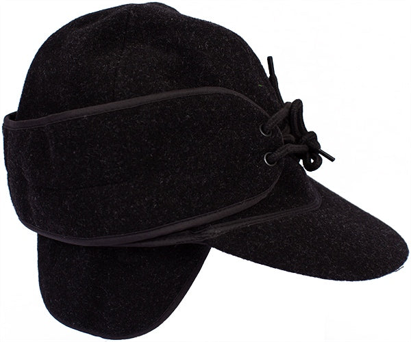 Wyoming Traders |  Mackenize Wool Cap-Black