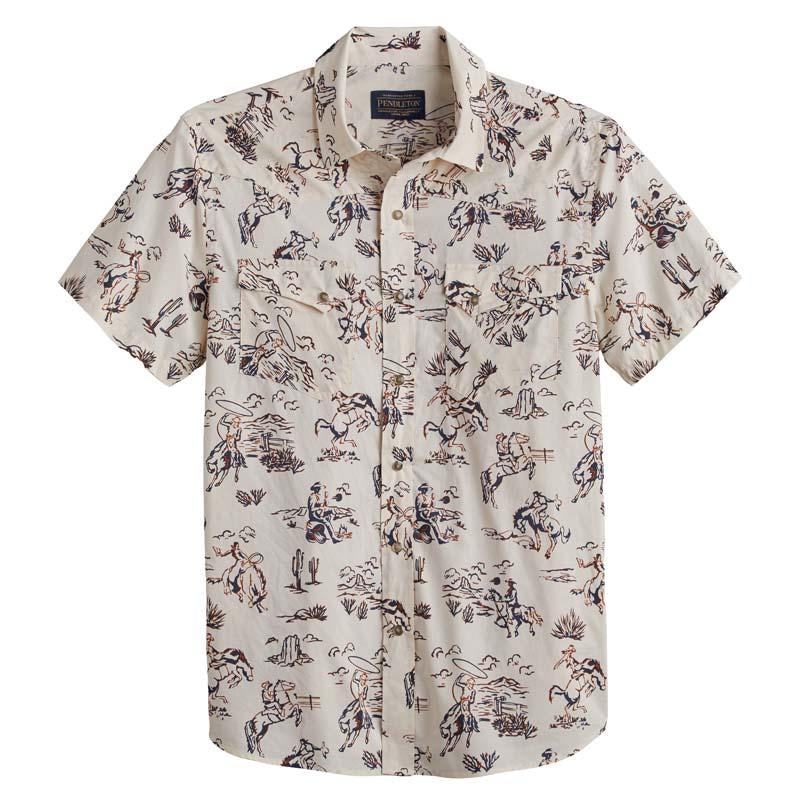 Pendleton | Ivory Lariat SS Laramie Shirt