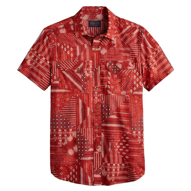 Pendleton | Red Bandana SS Laramie Shirt