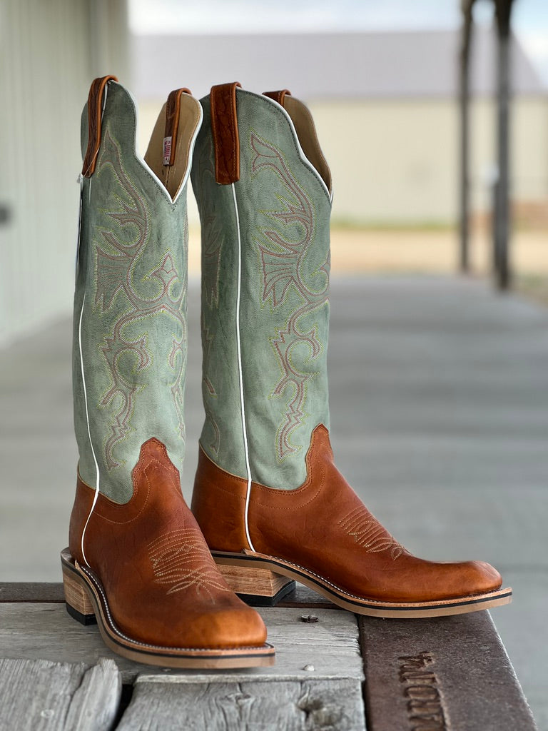 Olathe Boot Co. | Tobacco Yeti Tall Top Boot