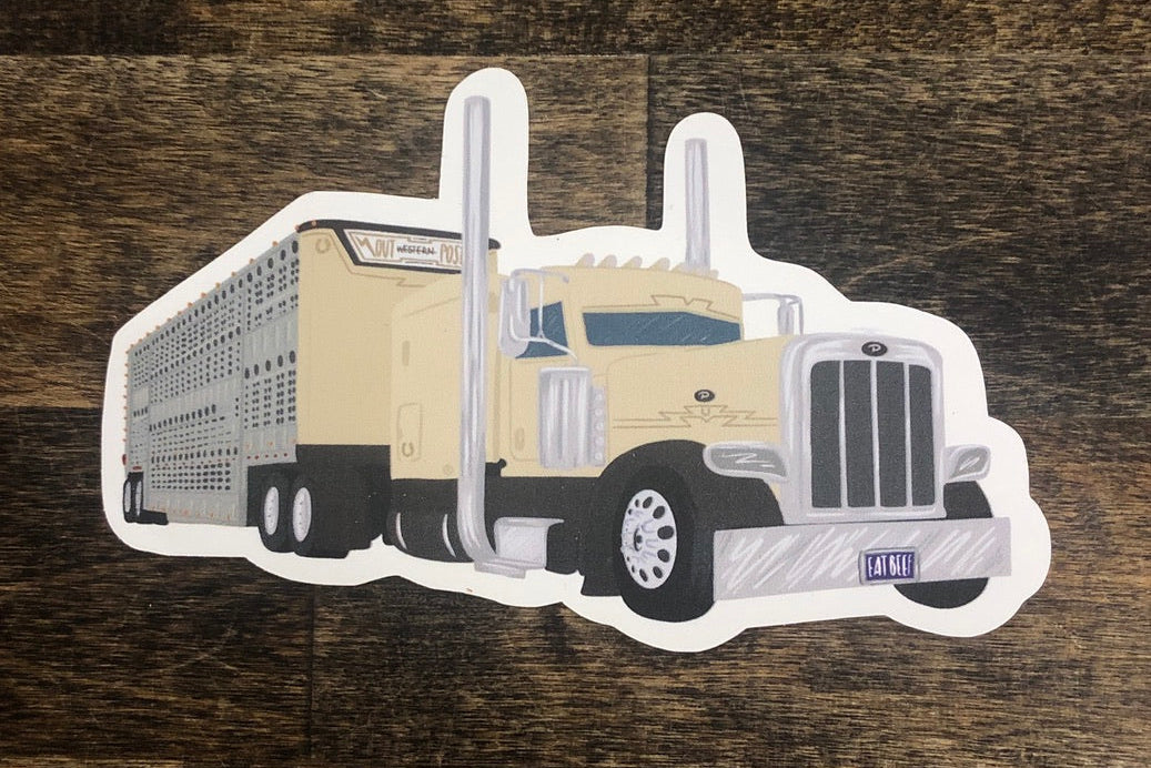 Outpost | Bull Hauler Sticker