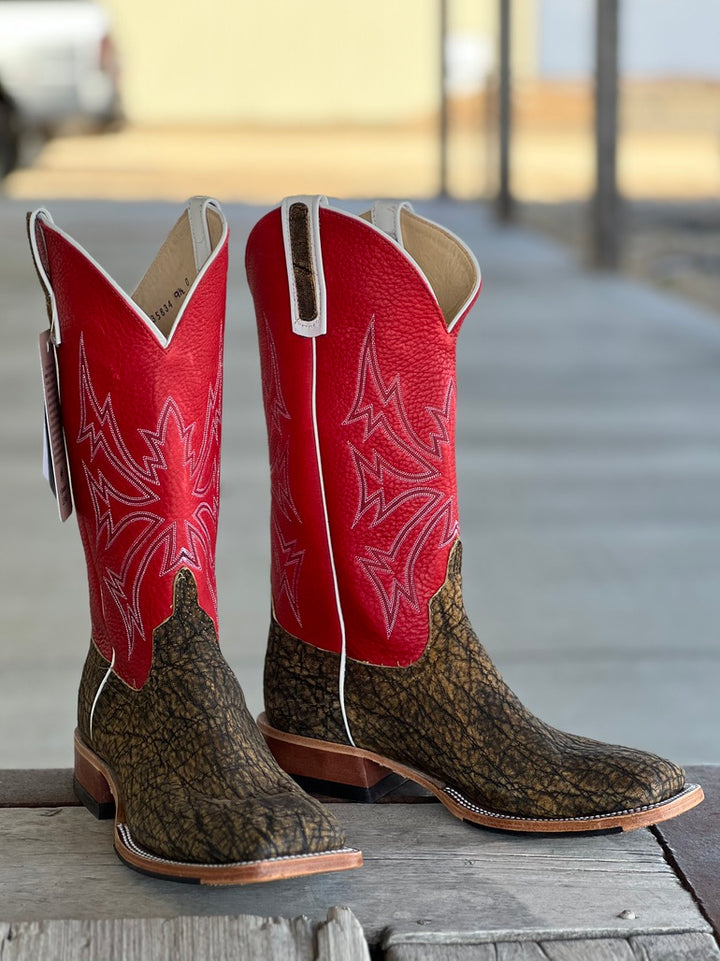 Anderson Bean Antique Saddle Elephant Boot