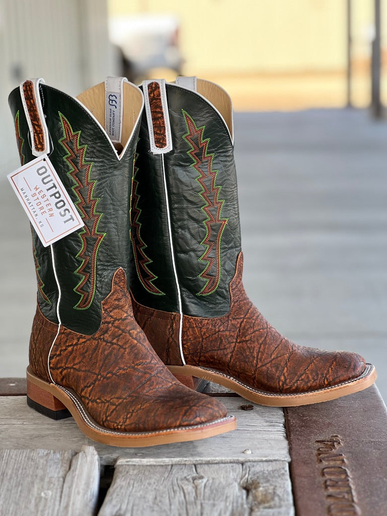 Anderson Bean | Cognac Safari Elephant Boot