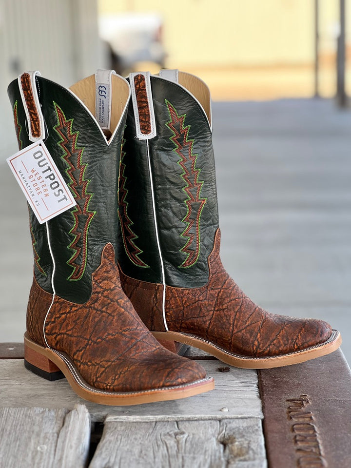 Anderson Bean | Cognac Safari Elephant Boot