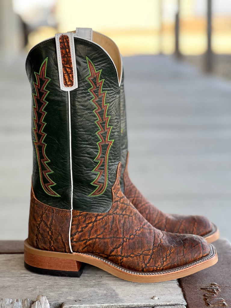 Side View Anderson Bean | Cognac Safari Elephant Boot