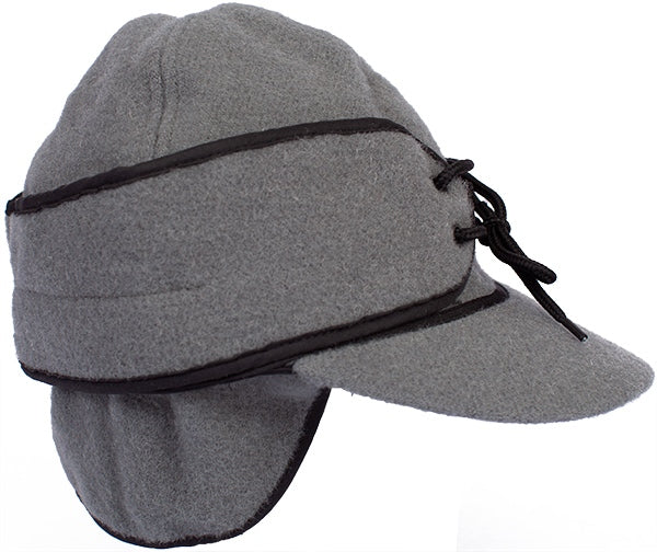 Wyoming Traders |  Mackenize Wool Cap-Grey