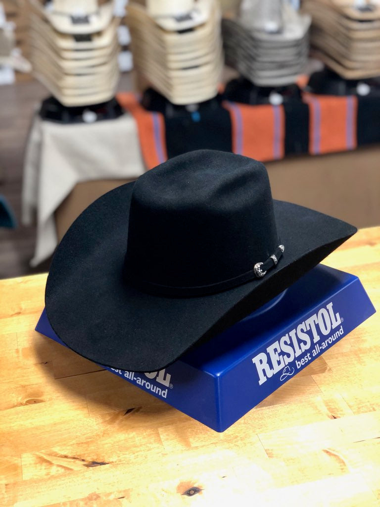 Resistol 6X Cody Johnson The SP Black Felt Cowboy Hat