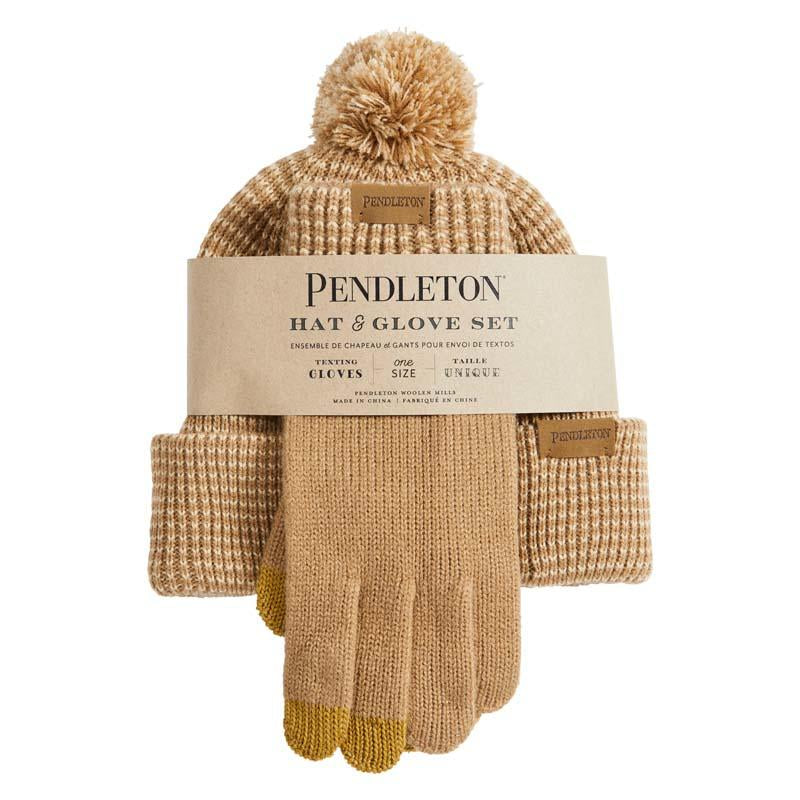 Pendleton | Tan Cold Weather Knit Set