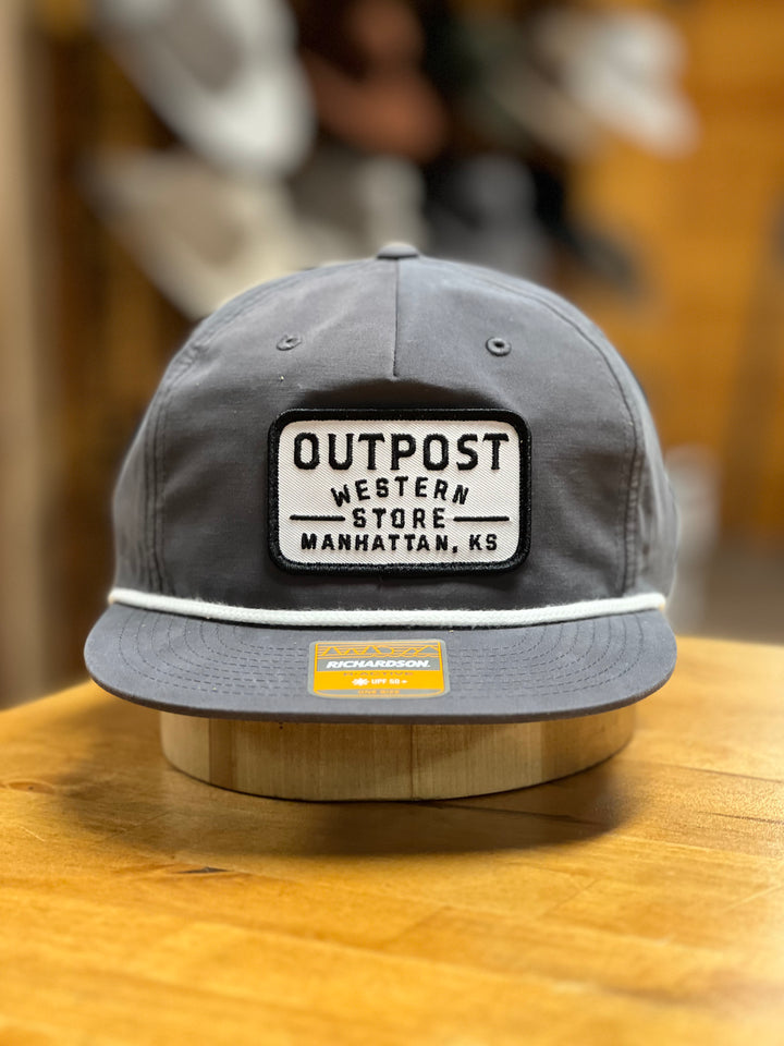 Outpost Richardson Rope Cap Charcoal
