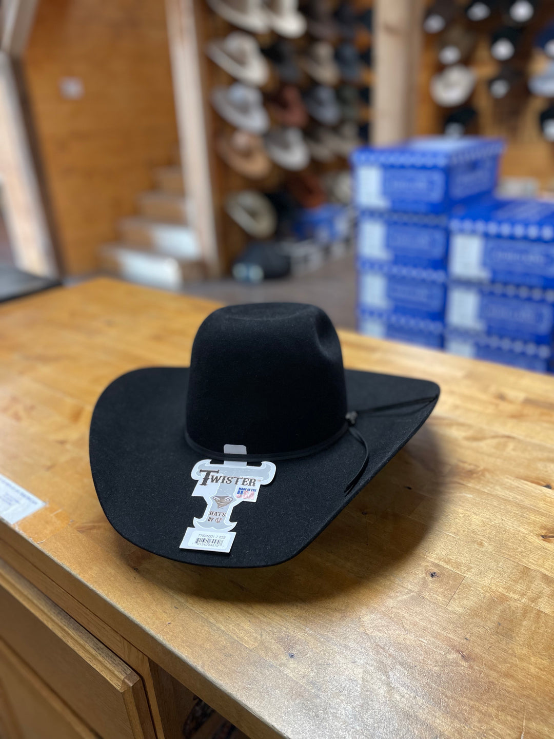 Twister | Black 6X CHL Felt Hat