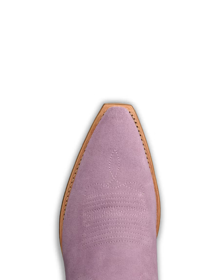 Tecovas | The Annie Boot Lavender Suede