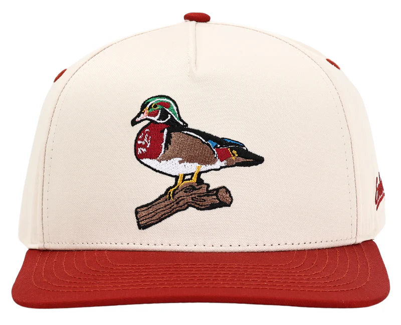 Embry Outdoors | Red/Cream Woody Cap