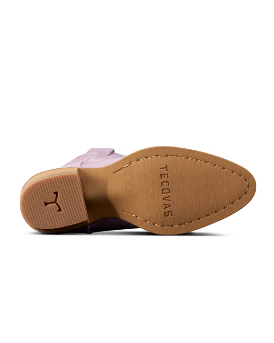 Tecovas | The Annie Kids Lavender Suede