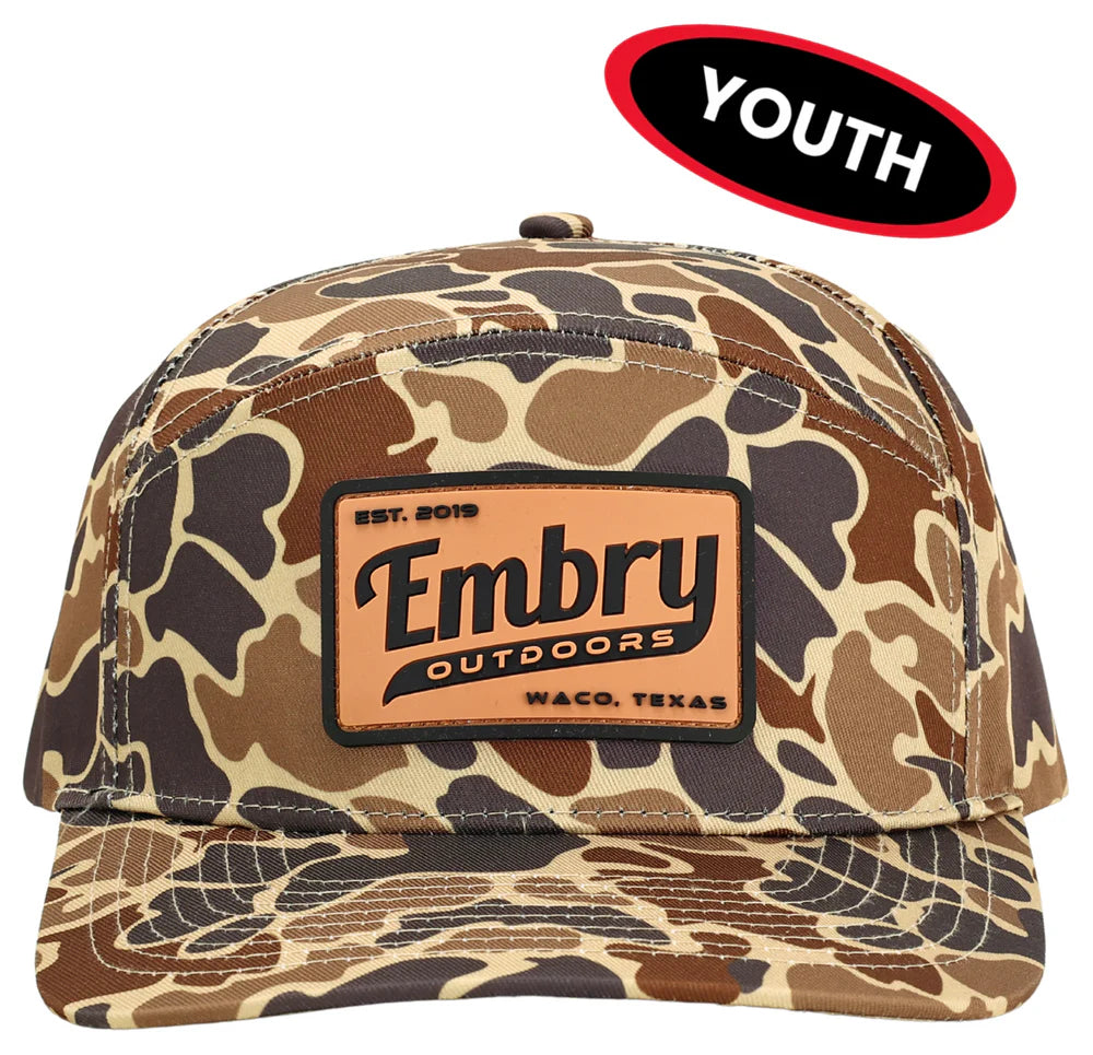 Embry Outdoors | Youth Duck Camo 6-Panel Cap
