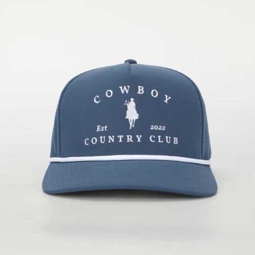 Cowboy Country Club | Horse Rope Cap | Navy/White Rope