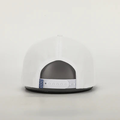 Cowboy Country Club | Cursive Rope Cap | White | Snapback