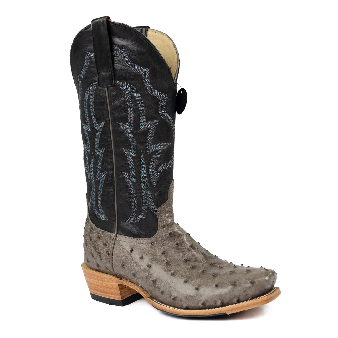 Horse Power Top Hand | Serpentine Bruciato TK Toe Ostrich Boot