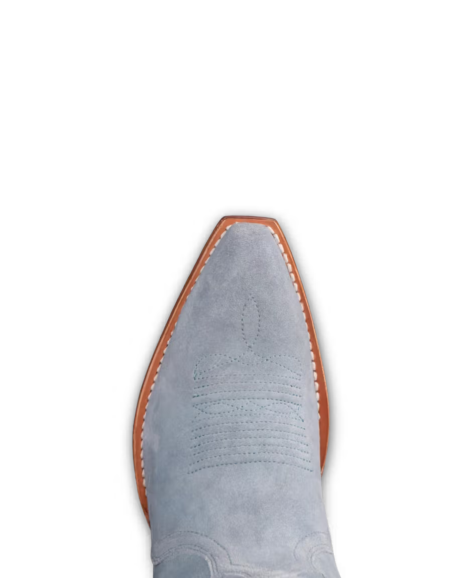 Tecovas | The Loretta Boot Chambray Suede