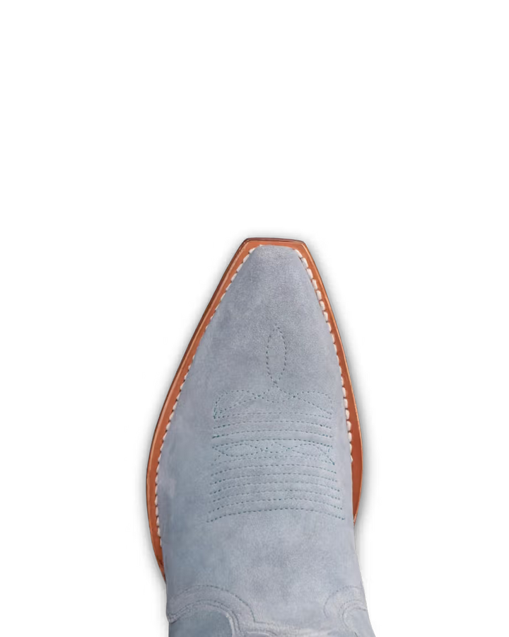 Tecovas | The Loretta Boot Chambray Suede