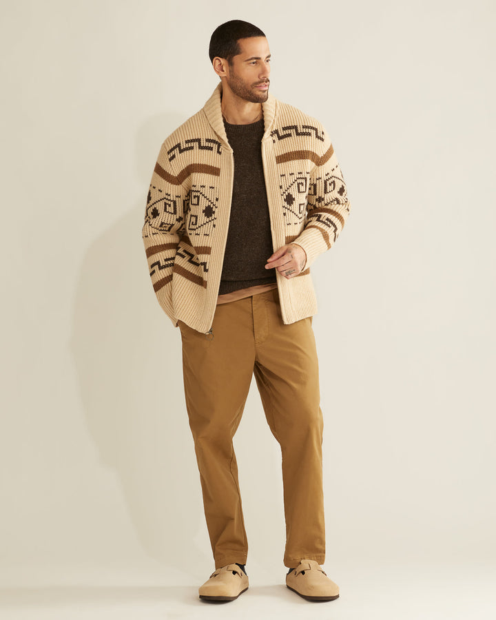 Pendleton | Tan/Brown Westerly Sweater