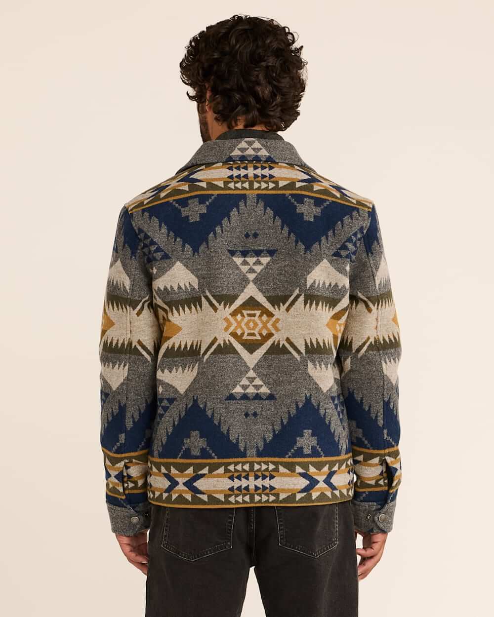 Pendleton | Colton Straight Zip Coat Back View 