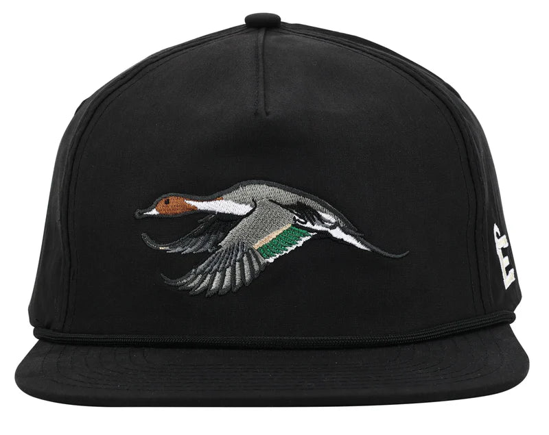 Embry Outdoors | Black Pintail Rope Cap