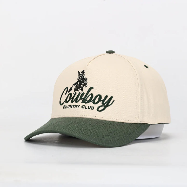 Cowboy Country Club | Rodeo Golfer Cap | Green