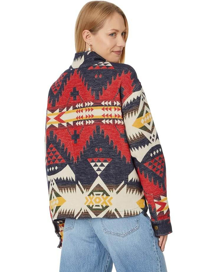 Pendleton | Chamois Half-Zip Pullover Back View