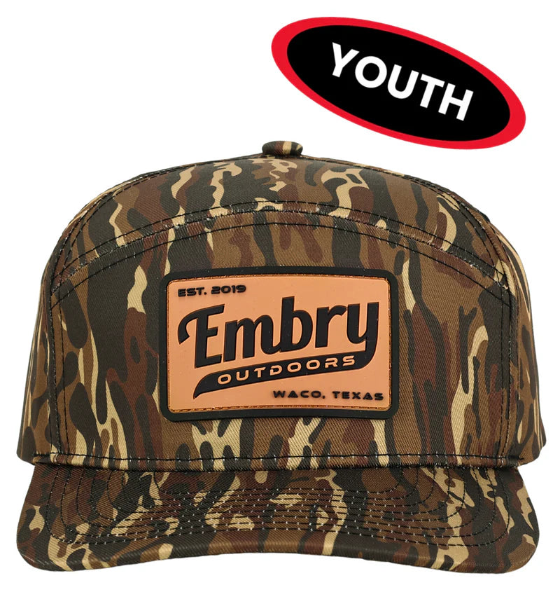 Embry Outdoors | Youth Brown Ranch 6-Panel "Retro" Trucker Cap
