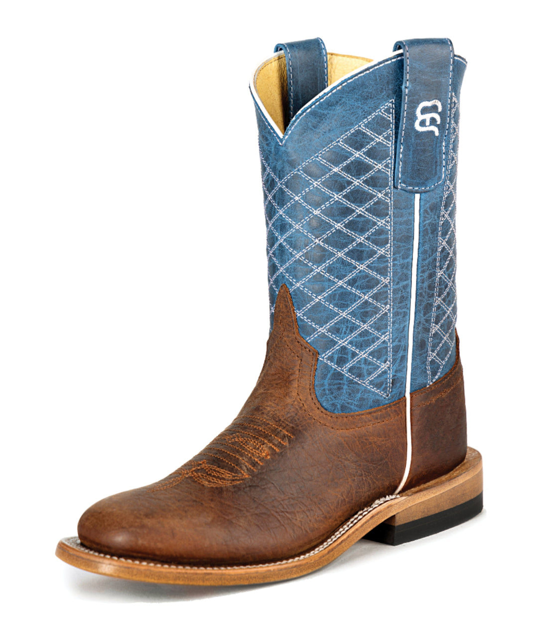 Anderson Bean Distressed Bison Kids Boot