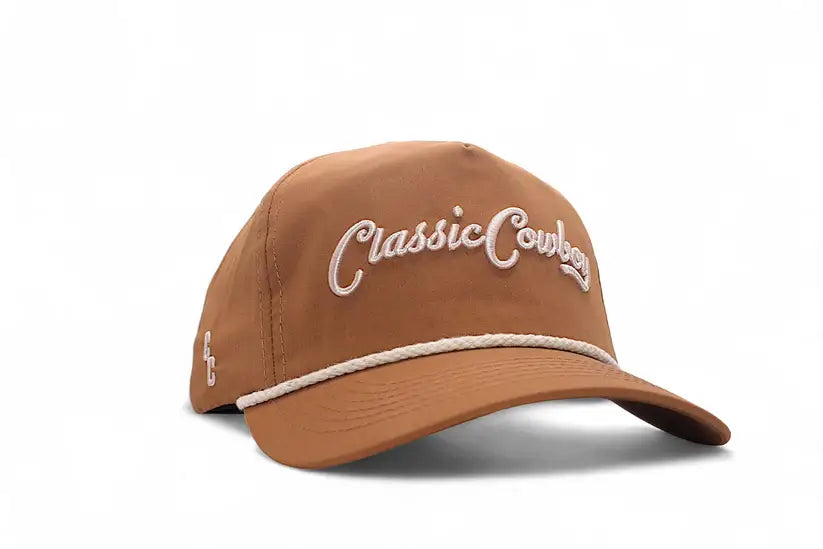 Classic Cowboy | Brown Logo Cap