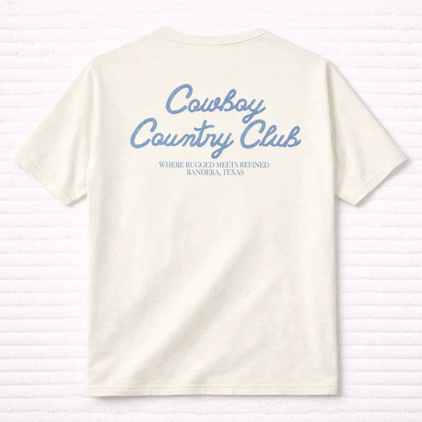 Cowboy Country Club | Club Script Tee