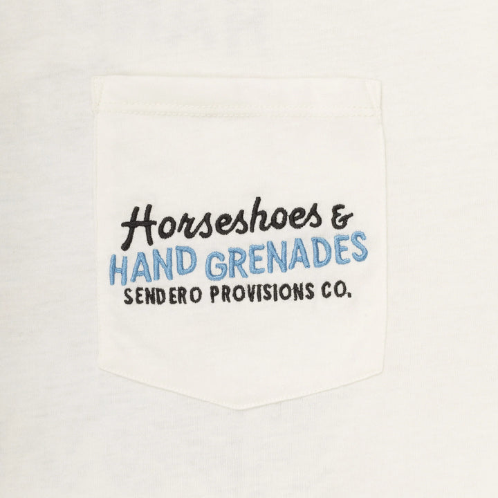 embroidered patch Sendero Provisions Co. | “Close” T-Shirt