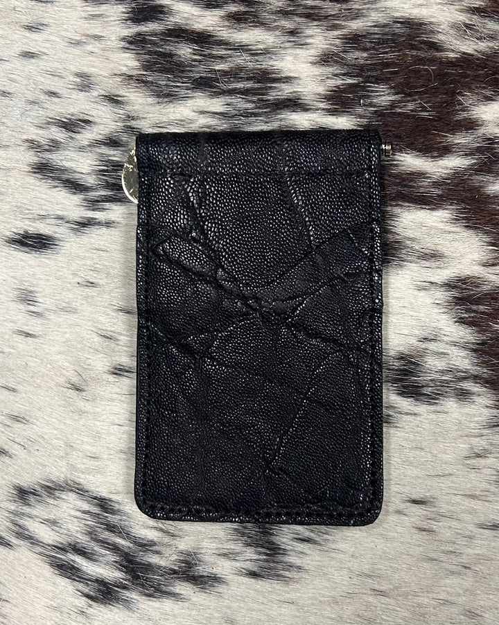 Fenoglio | Elephant Money Clip Wallet Nicotine