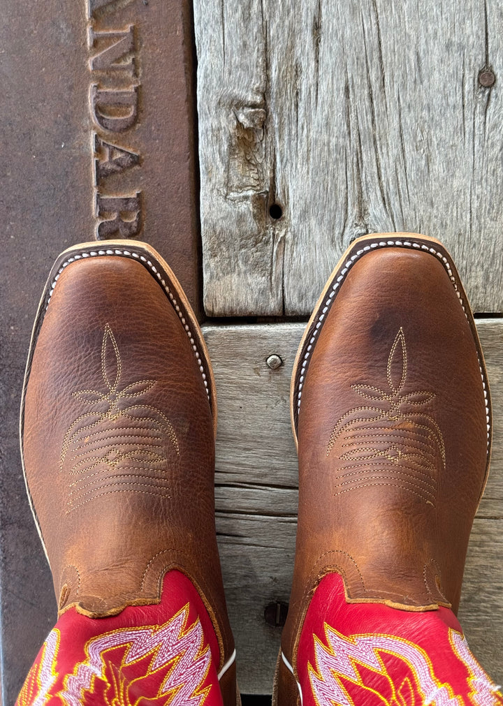 Anderson Bean | Stampede Briar Cutter Toe Boot-toe