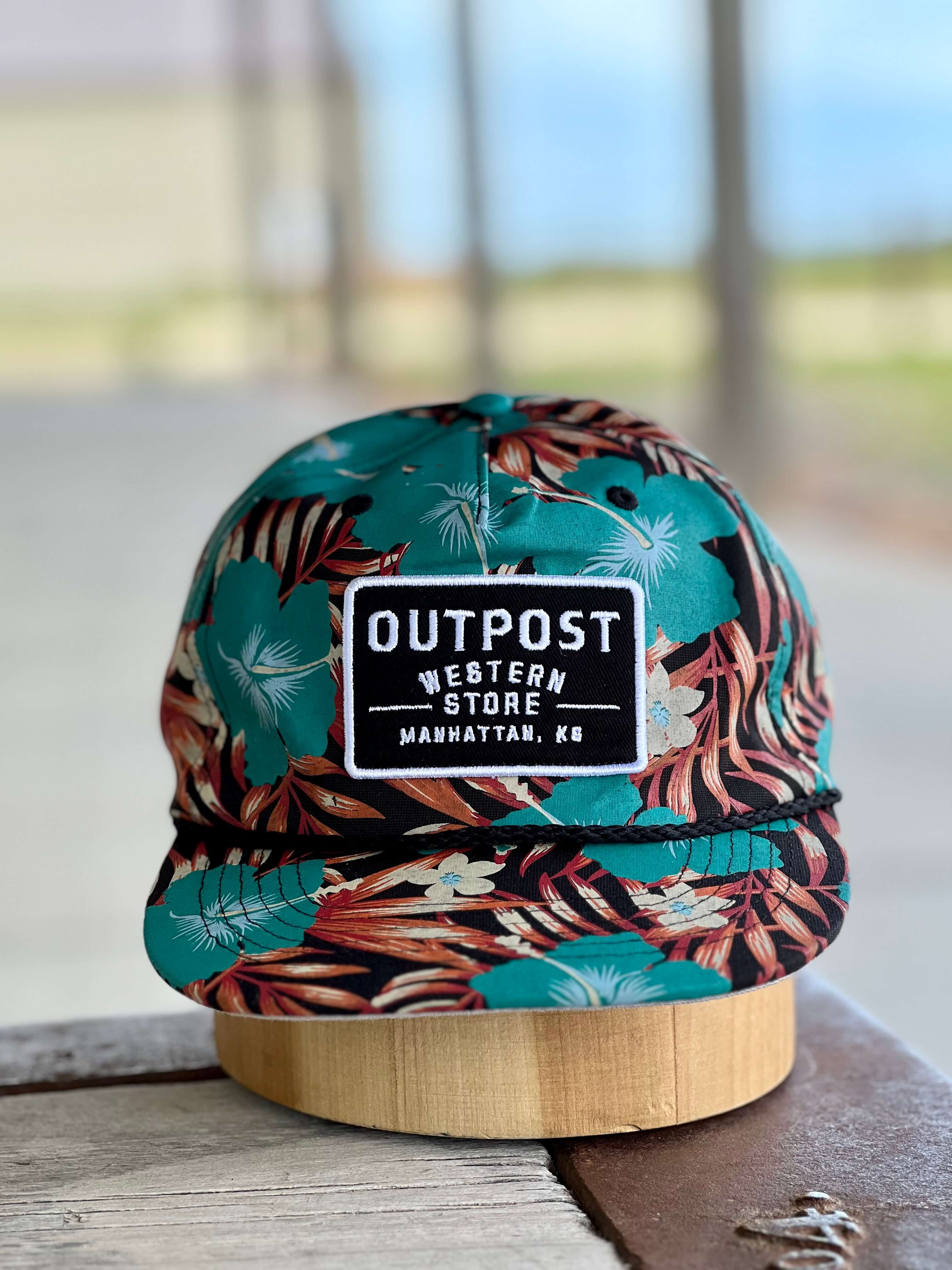 Outpost Hawaiian Punchy Rope Cap – Outpost Western Store