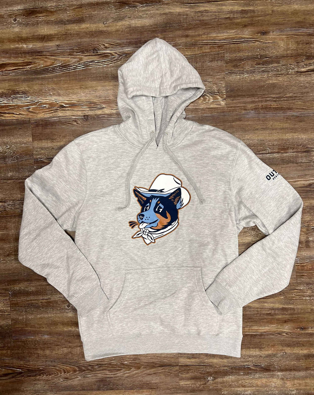 Grey Outpost Heeler Hoodie