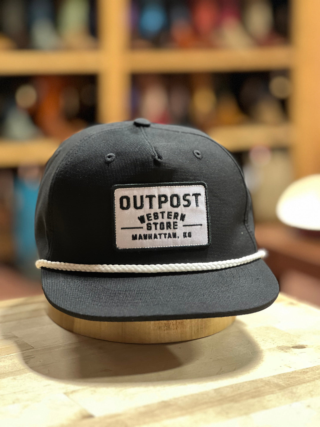Outpost Original Rope Cap Black
