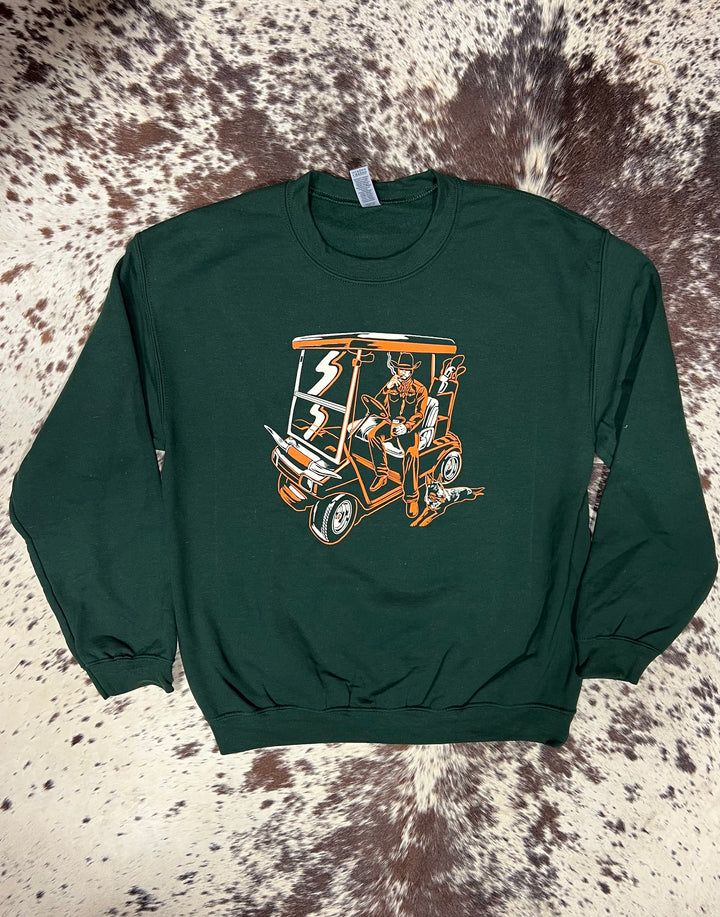 Outpost Dog at the Turn Crewneck