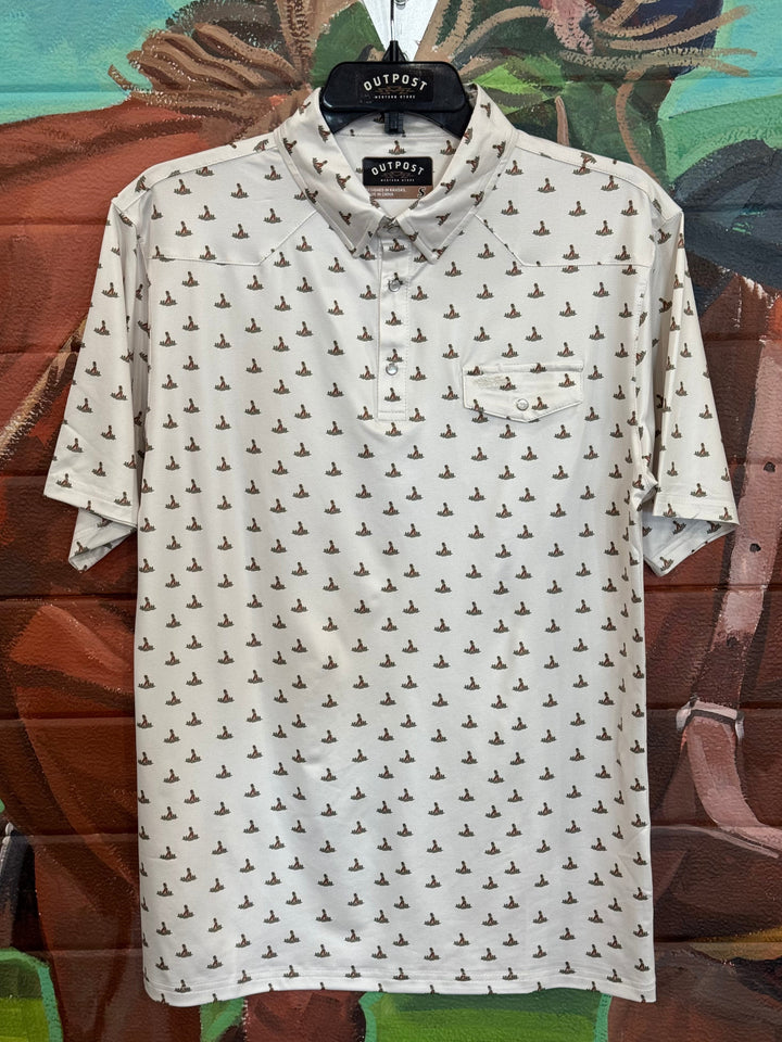 Outpost Performance Golf Polo Shirt