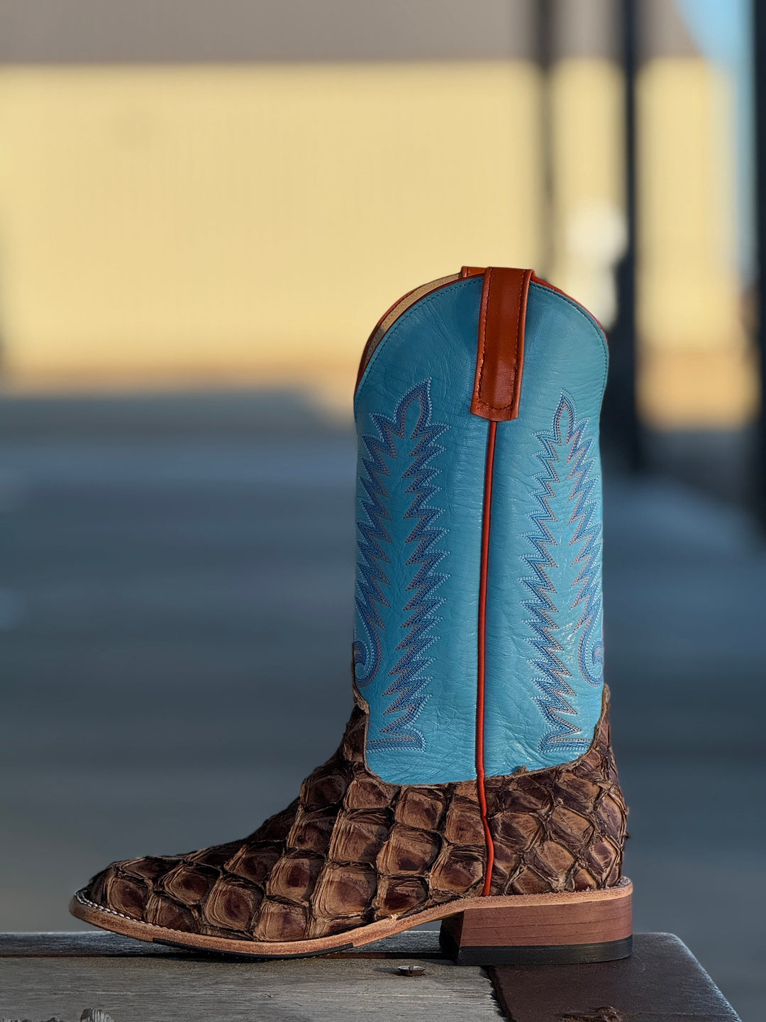 Anderson Bean | Cigar Matte Big Bass Boot | Side View