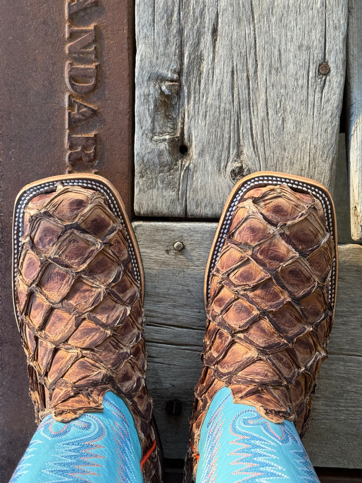 Anderson Bean | Cigar Matte Big Bass Boot | Toe View