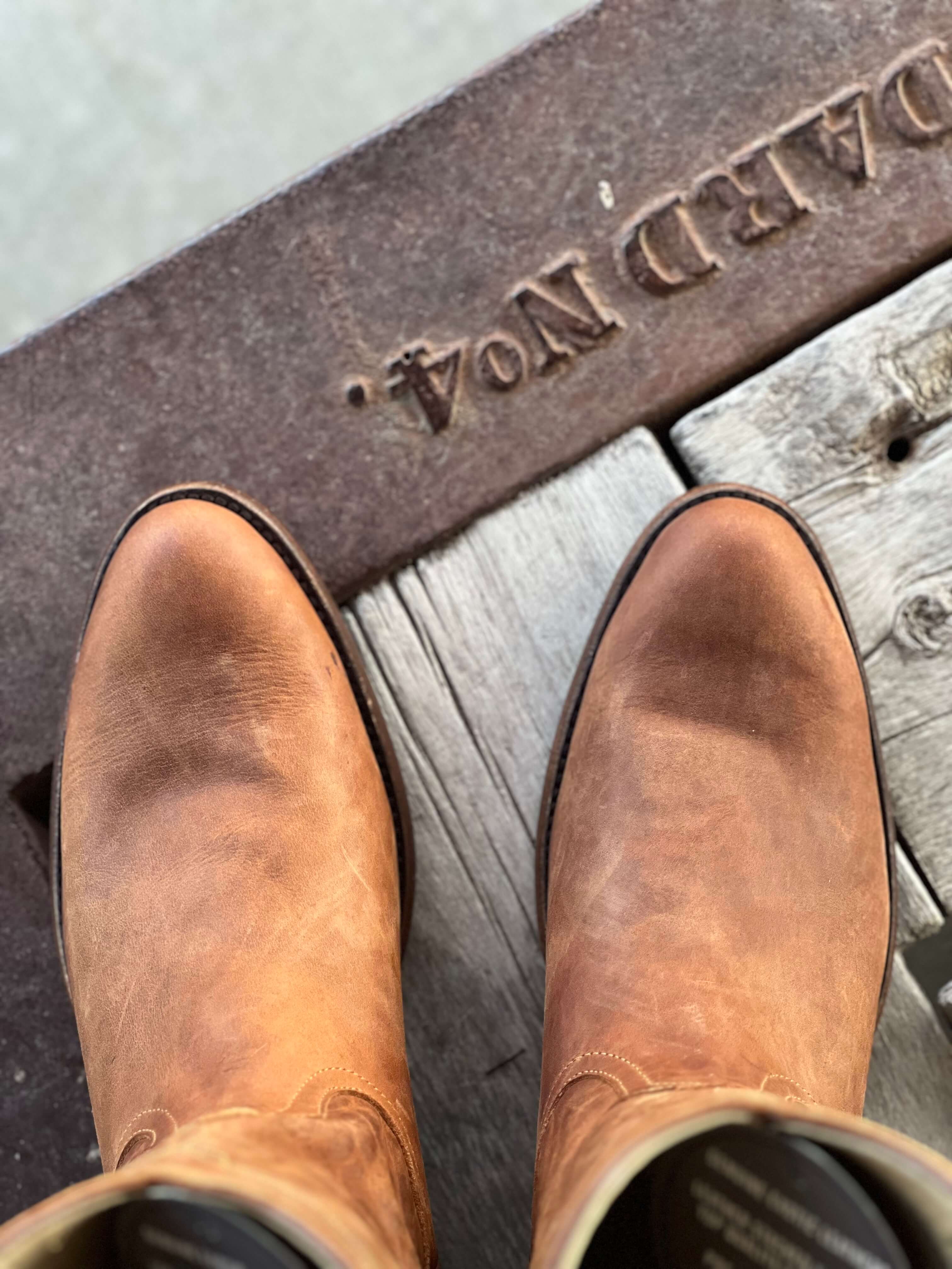 Horse Power Top Hand | Honey Crazy Horse Boot – Outpost Western Store