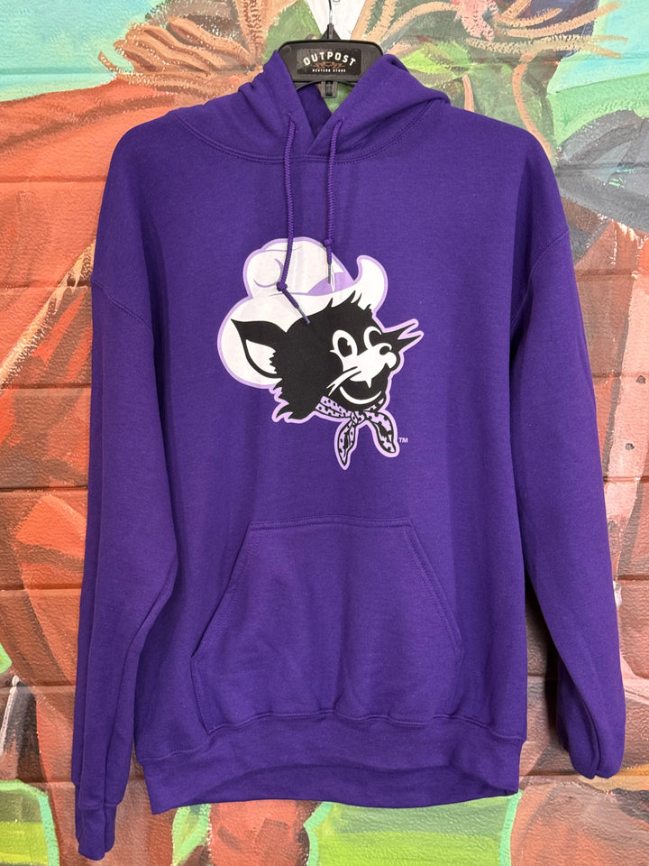 Cowpuncher Willie Hoodie | Purple
