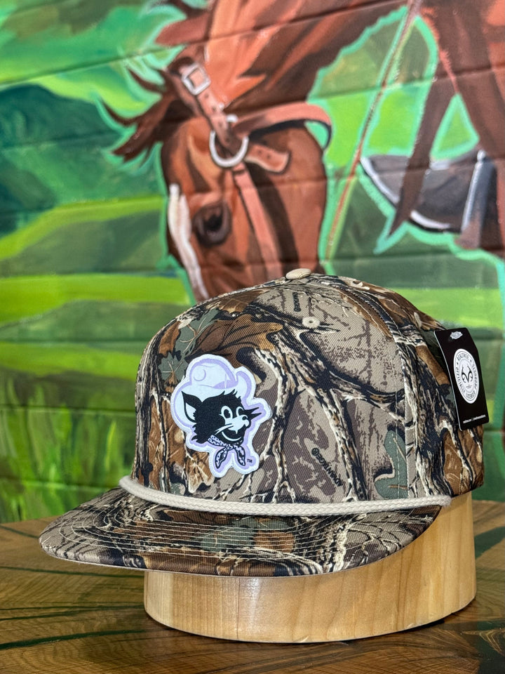 Cowpuncher Willie Realtree Camo Rope Cap