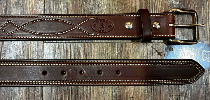 Texas Saddlery | Chocolate Gunfighter Belt