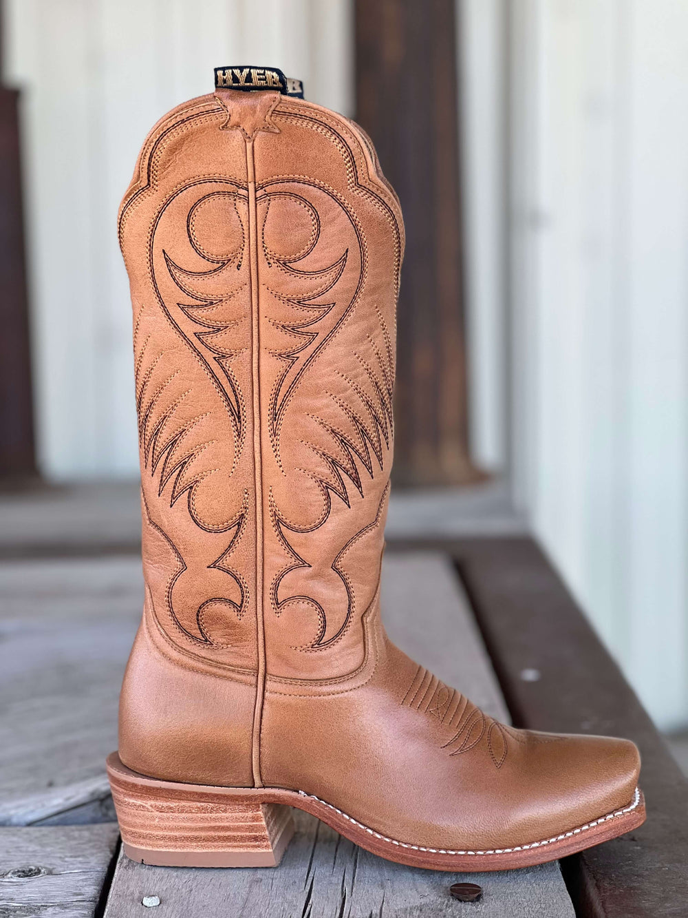 HYER Boot Co. | Leawood Honey Mestizo Boot | Side View