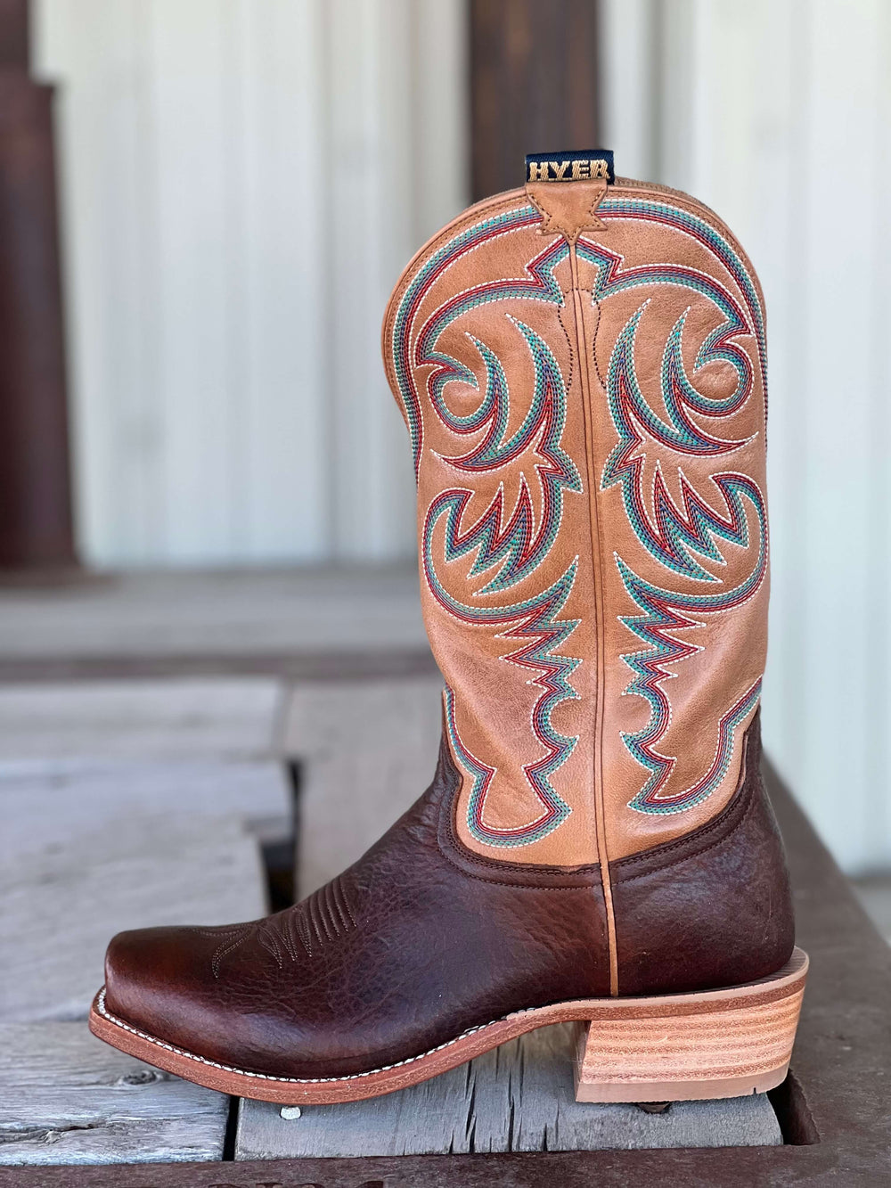 HYER Boot Co. | Hays American Bison Boot | Side View